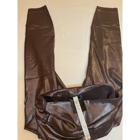 Lululemon Align Pant Shine 6 Radiate Foil Print French Press 25" - Picture 11 of 13